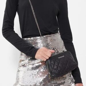 NWT NEW MZ WALLACE BLACK EMILY SMALL CROSSBODY BAG